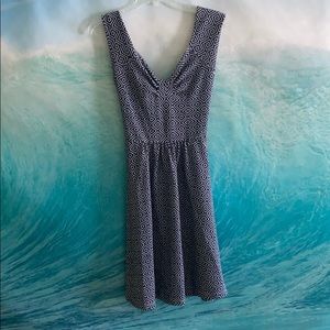 Anthropologie backless flowy dress